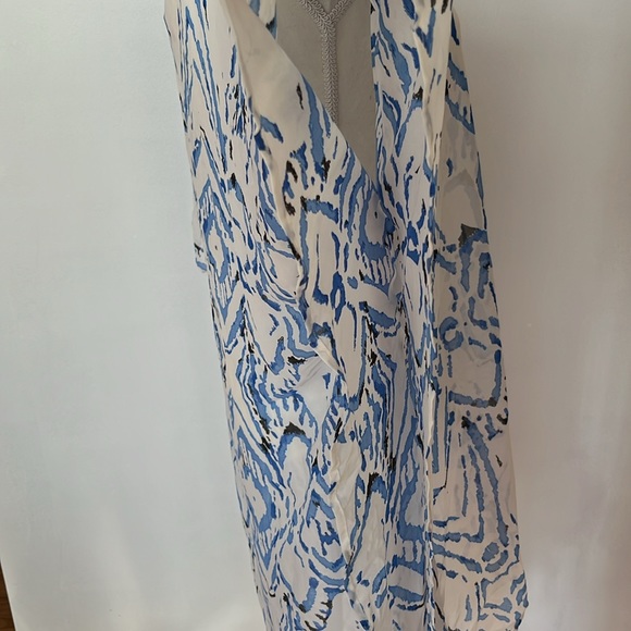 Ikat print beaded coverup size large Nwt - Picture 5 of 10